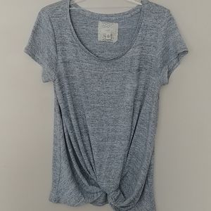 NWOT Cupio Stitch Fix Short Sleeve Knit Top